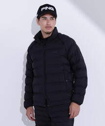 PING（ピン）の「【PING APPAREL】全方向ストレッチ接結ボーダー2WAY中綿ブルゾン ＜PERFORMANCE＞ (MENS)（ブルゾン）」