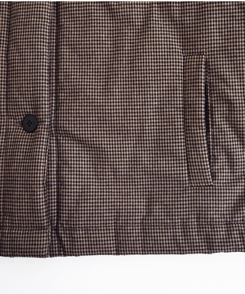 セール】フォーカスウォームショートコート（ノーカラーコート