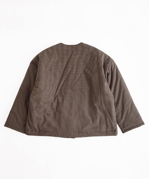 フォーカスウォームショートコート（ノーカラーコート）｜オローネ