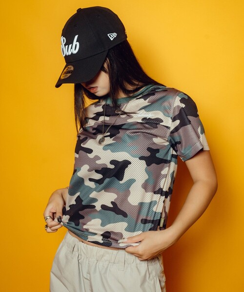Subciety(サブサエティ)の「【WOMEN】Foot ball shirt(Tシャツ/カットソー・レディース・カモフラージュ/マルチ/ブラック・FREE)」の16枚目の写真