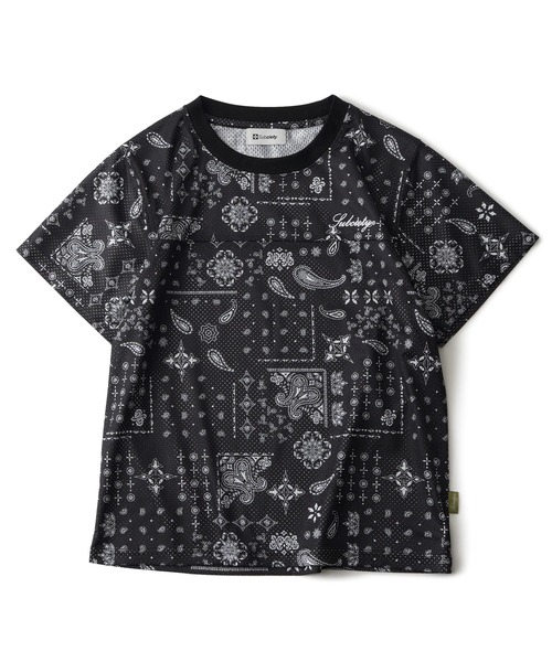 Subciety(サブサエティ)の「【WOMEN】Foot ball shirt(Tシャツ/カットソー・レディース・カモフラージュ/マルチ/ブラック・FREE)」の4枚目の写真