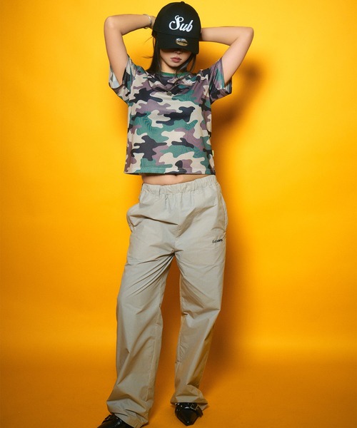 Subciety(サブサエティ)の「【WOMEN】Foot ball shirt(Tシャツ/カットソー・レディース・カモフラージュ/マルチ/ブラック・FREE)」の10枚目の写真