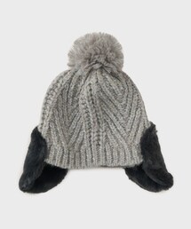 THE SHOP TK  | フェイクファー耳当てワッチ(ニットキャップ/ビーニー)