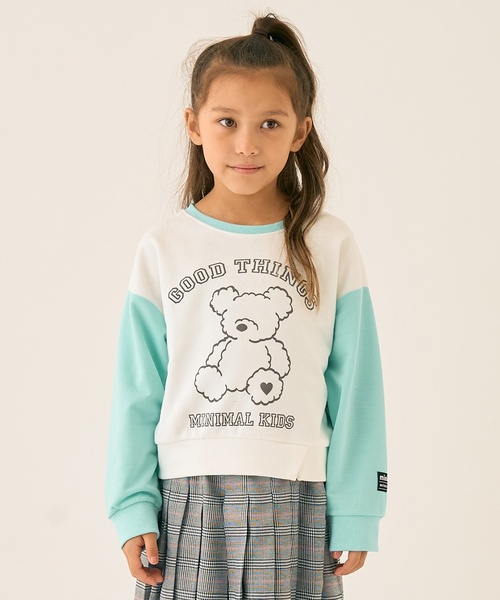 セール】クマシリーズ裏毛プルオーバー（スウェット）｜minimal