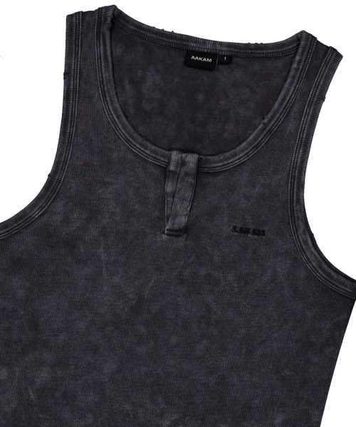 AAKAM(アーカム)の「Vintage Washed Slit Sleeveless (Dark Blue)(Tシャツ/カットソー・レディース・その他・1/2)」の13枚目の写真