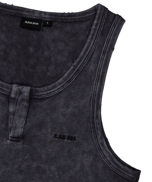 AAKAM(アーカム)の「Vintage Washed Slit Sleeveless (Dark Blue)(Tシャツ/カットソー・レディース・その他・1/2)」の14枚目の写真
