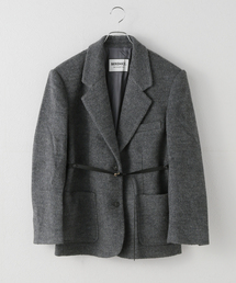 Spick & Spanスピックアンドスパン 紺ブレ金ボタンダブルブレスト38 Spick&Span紺ブレダブル金ボタンテーラードレディース38 M