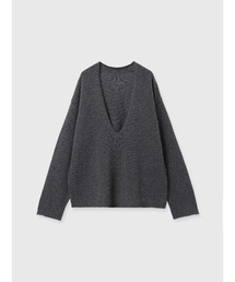 CREDONA ニット　グレー セール】CREDONA｜クレドナのニット/セーター（グレー/灰色系・Vネック