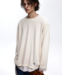 RSSC（アールエスエスシー）の「LAYERED CREW NECK KNIT - IVORY（ニット/セーター）」