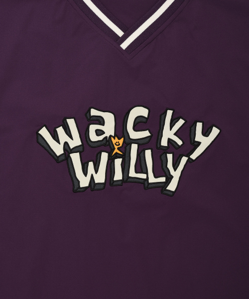 Wacky WiLLy(ワッキーウィリー)の「タイポ化繊ロングスリーブTシャツパープル(Tシャツ/カットソー・レディース・その他・SMALL/MEDIUM/LARGE)」の5枚目の写真