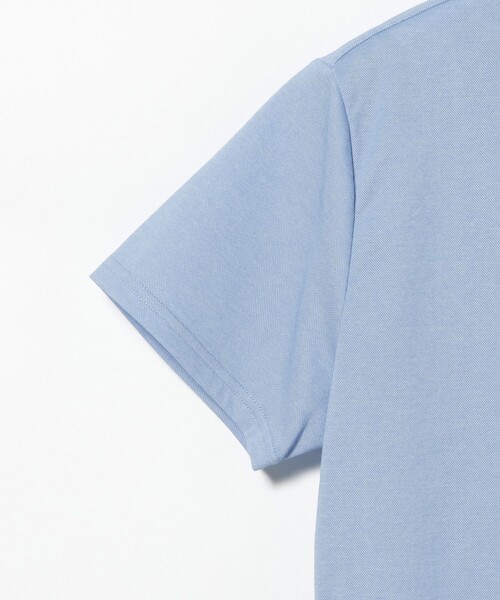 BEAMS GOLF(ビームスゴルフ)の「ORANGE LABEL / 鹿の子 ボタンダウン ポロシャツ(吸水速乾・UVカット)(ポロシャツ・レディース・サックスブルー/ネイビー・LARGE/MEDIUM/SMALL)」の18枚目の写真