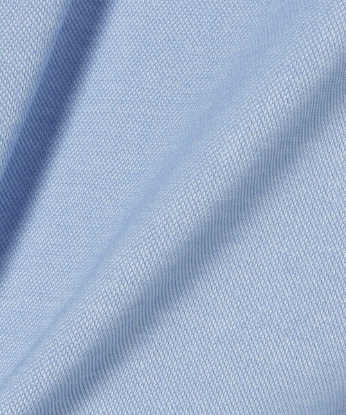 BEAMS GOLF(ビームスゴルフ)の「ORANGE LABEL / 鹿の子 ボタンダウン ポロシャツ(吸水速乾・UVカット)(ポロシャツ・レディース・サックスブルー/ネイビー・LARGE/MEDIUM/SMALL)」の21枚目の写真