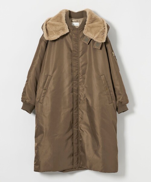 セール】【別注】＜upper hights for conte＞ミリタリー ロングコート