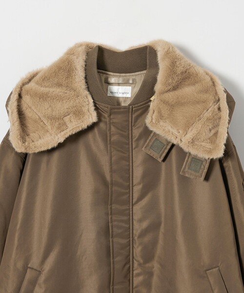 セール】【別注】＜upper hights for conte＞ミリタリー ロングコート
