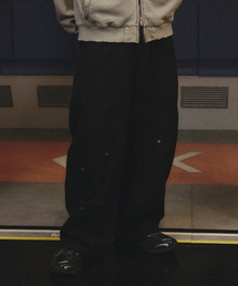 TRAVEL（トラベル）の「Wheat Twill Rivet Balloon Pants Black（その他パンツ）」
