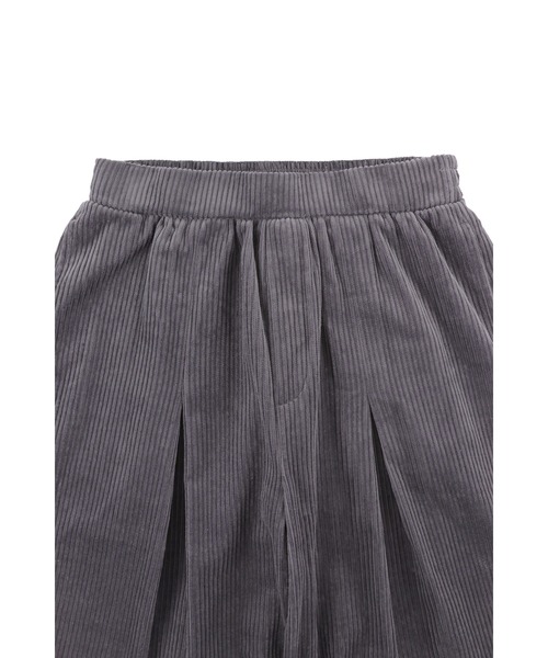 ALEXIA STAM（アリシアスタン）の「Corduroy Tuck Pants /コーデュロイタックパンツ（その他パンツ・レディース・ネイビー/アイボリー・S/M）」の8枚目の写真