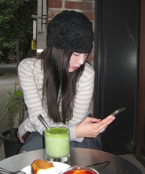 FLAREUP（フレアアップ）の「Ruffle Shirring Beanie (FL-740_Black)（ニットキャップ/ビーニー・レディース・ブラック・OS）」の22枚目の写真