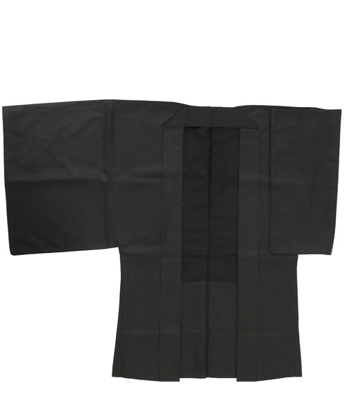 KYOETSU（キョウエツ）の「洗えるメンズ縞柄袷羽織（着物・メンズ・ブラック/ボルドー/ネイビー/ダークグレー・L/S/3L/LL/M）」の14枚目の写真