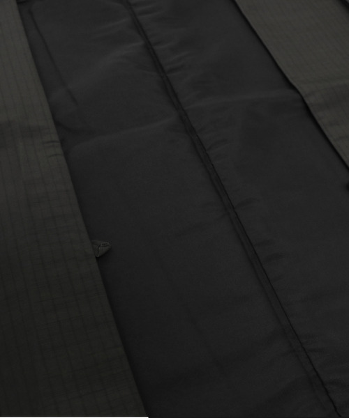 KYOETSU（キョウエツ）の「洗えるメンズ縞柄袷羽織（着物・メンズ・ブラック/ボルドー/ネイビー/ダークグレー・L/S/3L/LL/M）」の15枚目の写真