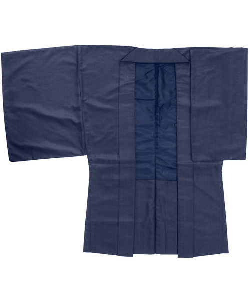 KYOETSU（キョウエツ）の「洗えるメンズ縞柄袷羽織（着物・メンズ・ブラック/ボルドー/ネイビー/ダークグレー・L/S/3L/LL/M）」の20枚目の写真