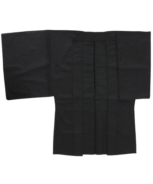 KYOETSU（キョウエツ）の「洗えるメンズ縞柄袷羽織（着物・メンズ・ブラック/ボルドー/ネイビー/ダークグレー・L/S/3L/LL/M）」の8枚目の写真