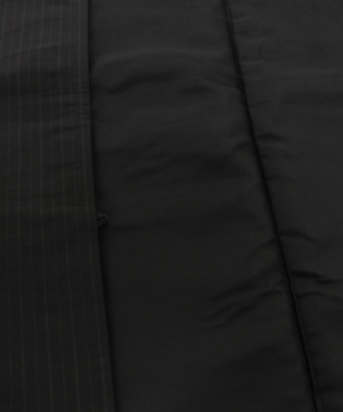 KYOETSU（キョウエツ）の「洗えるメンズ縞柄袷羽織（着物・メンズ・ブラック/ボルドー/ネイビー/ダークグレー・L/S/3L/LL/M）」の10枚目の写真
