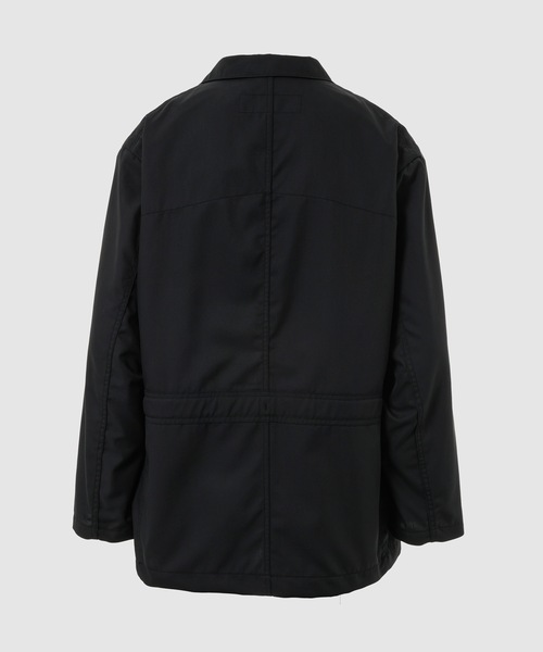 COMME des GARCONS HOMME(コム デ ギャルソン・オム)の「YARN-DYED POLYESTER 3-BUTTON JACKET(テーラードジャケット・メンズ・ブラック/ネイビー・XS/S/M/L)」の3枚目の写真