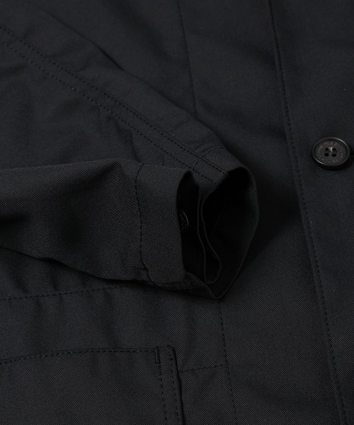 COMME des GARCONS HOMME(コム デ ギャルソン・オム)の「YARN-DYED POLYESTER 3-BUTTON JACKET(テーラードジャケット・メンズ・ブラック/ネイビー・XS/S/M/L)」の9枚目の写真