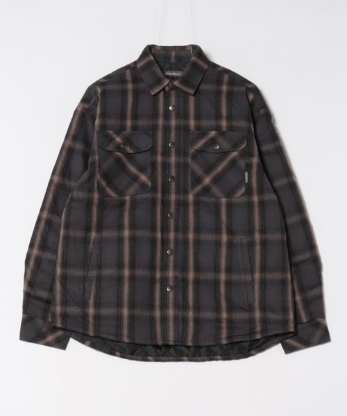 Eddie Bauer(エディーバウアー)の「アドベンチャー 4S キルティングラインド 長袖 フランネルシャツ(カバーオール・メンズ・グレー系/ネイビー系/レッド系・M/XXL/XL/L/S)」の4枚目の写真