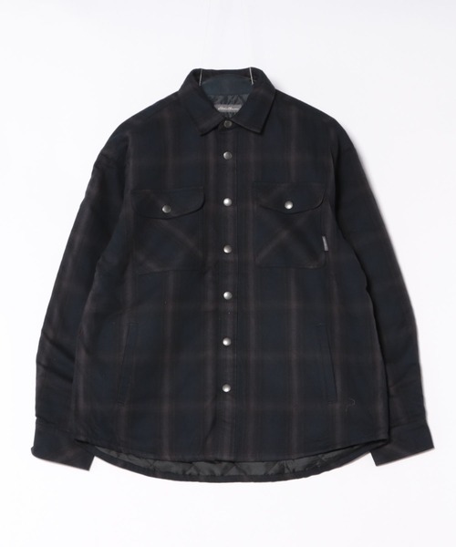 Eddie Bauer(エディーバウアー)の「アドベンチャー 4S キルティングラインド 長袖 フランネルシャツ(カバーオール・メンズ・グレー系/ネイビー系/レッド系・M/XXL/XL/L/S)」の5枚目の写真