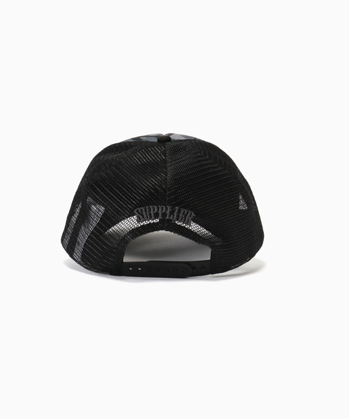 SUPPLIER（サプライヤー）の「SUPPLIER / サプライヤー Tribal Camo Mesh Cap（キャップ・メンズ・ブラック・FREE）」の3枚目の写真