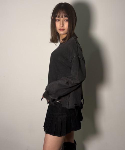 .KOM(ドットコム)の「A'GEM/9 × .kom 『.KOMZ/ドットケーオーエムゼット』 デザインスエット(スウェット・レディース・ピンク/ブラック/グレー・FREE)」の15枚目の写真