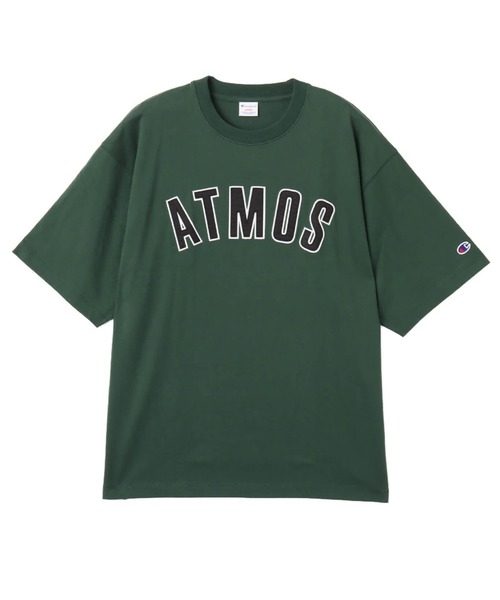 Champion(チャンピオン)の「champion x atmos Jersey T-shirt / チャンピオン アトモス ジャージー T-シャツ 【SP】(Tシャツ/カットソー・メンズ・ホワイト/ネイビー/ダークグリーン/ブラック・L/XL/M)」の3枚目の写真