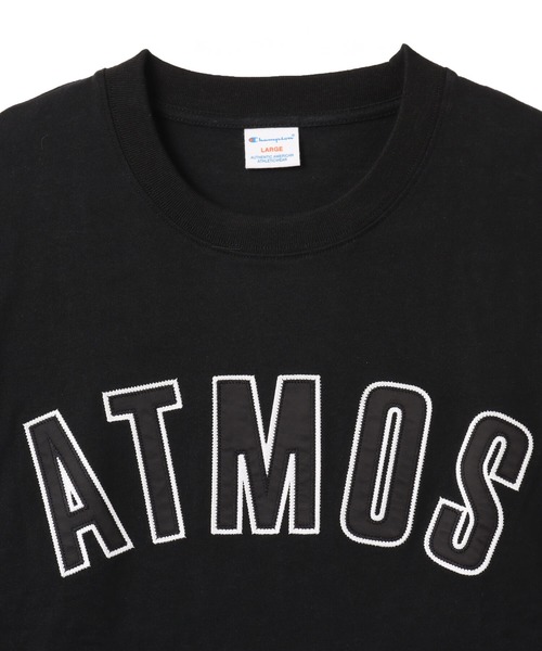 Champion(チャンピオン)の「champion x atmos Jersey T-shirt / チャンピオン アトモス ジャージー T-シャツ 【SP】(Tシャツ/カットソー・メンズ・ホワイト/ネイビー/ダークグリーン/ブラック・L/XL/M)」の5枚目の写真