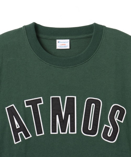 Champion(チャンピオン)の「champion x atmos Jersey T-shirt / チャンピオン アトモス ジャージー T-シャツ 【SP】(Tシャツ/カットソー・メンズ・ホワイト/ネイビー/ダークグリーン/ブラック・L/XL/M)」の9枚目の写真
