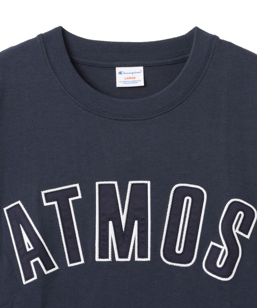Champion(チャンピオン)の「champion x atmos Jersey T-shirt / チャンピオン アトモス ジャージー T-シャツ 【SP】(Tシャツ/カットソー・メンズ・ホワイト/ネイビー/ダークグリーン/ブラック・L/XL/M)」の13枚目の写真
