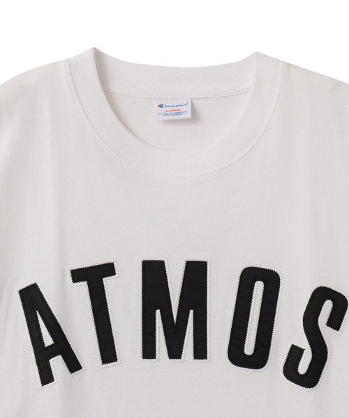 Champion(チャンピオン)の「champion x atmos Jersey T-shirt / チャンピオン アトモス ジャージー T-シャツ 【SP】(Tシャツ/カットソー・メンズ・ホワイト/ネイビー/ダークグリーン/ブラック・L/XL/M)」の17枚目の写真