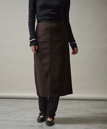 VERMEIL par iena | woolギャバ I line スカート(スカート)