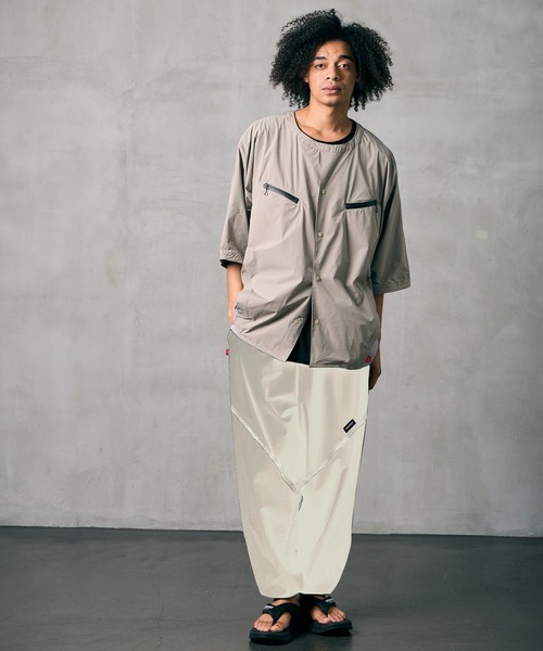 VIRGOwearworks（ヴァルゴウェアワークス）の「EDGECUT SWEAT PANTS（スウェットパンツ・メンズ・ブラック/チャコールグレー/ナチュラル・2/3/4）」の3枚目の写真