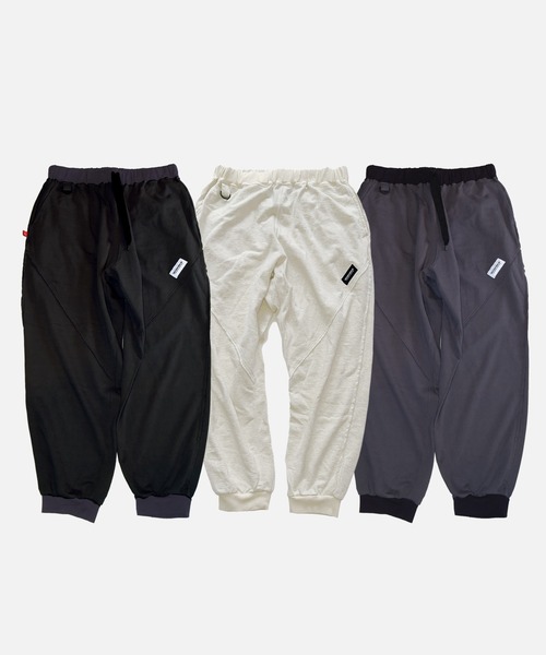 VIRGOwearworks（ヴァルゴウェアワークス）の「EDGECUT SWEAT PANTS（スウェットパンツ・メンズ・ブラック/チャコールグレー/ナチュラル・2/3/4）」の7枚目の写真