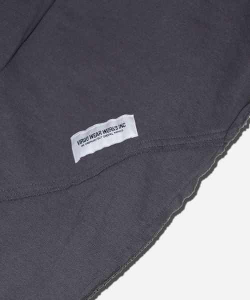 VIRGOwearworks（ヴァルゴウェアワークス）の「EDGECUT SWEAT PANTS（スウェットパンツ・メンズ・ブラック/チャコールグレー/ナチュラル・2/3/4）」の9枚目の写真