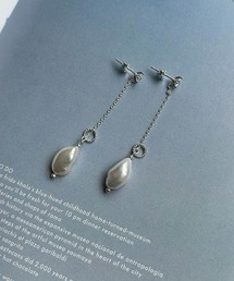 GIRL（ガール）の「淡水パール｜オケージョン・パーティーにも上品映え＊普段使いまであらゆるシーン対応（ピアス（両耳用））」