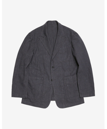 sortie（ソルティ）の「Tura Linen Washed Jacket (Charcoal)（テーラードジャケット）」