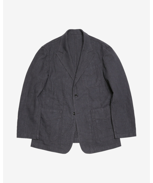 sortie(ソルティ)の「Tura Linen Washed Jacket (Charcoal)(テーラードジャケット・メンズ・その他・MEDIUM/LARGE/X-LARGE)」の1枚目の写真