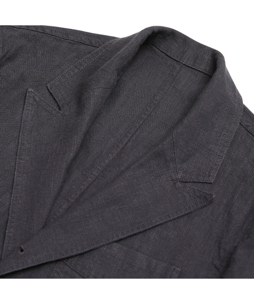 sortie(ソルティ)の「Tura Linen Washed Jacket (Charcoal)(テーラードジャケット・メンズ・その他・MEDIUM/LARGE/X-LARGE)」の3枚目の写真