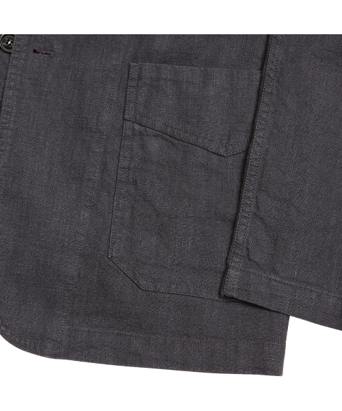 sortie(ソルティ)の「Tura Linen Washed Jacket (Charcoal)(テーラードジャケット・メンズ・その他・MEDIUM/LARGE/X-LARGE)」の6枚目の写真