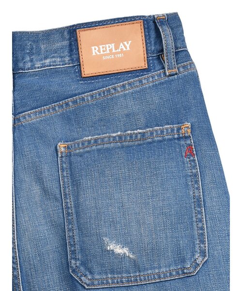 REPLAY（リプレイ）の「【REPLAY】 WOMEN Model WIDEデニム（デニムパンツ・メンズ・インディゴブルー・26/25）」の13枚目の写真