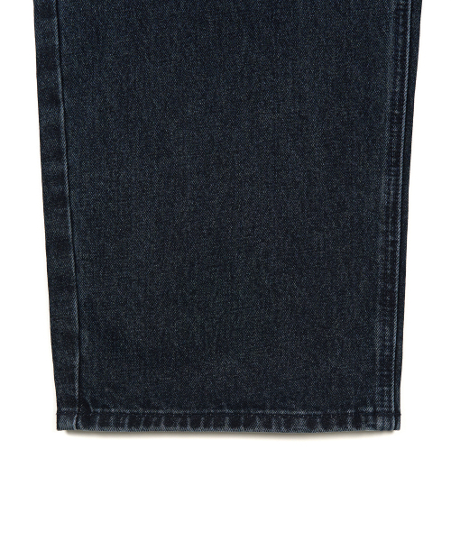 EXCONTAINER(エックスコンテナ)の「ディープウォッシングワイドデニムパンツ (WASHED DARK BLUE)(デニムパンツ・メンズ・その他・SMALL/MEDIUM/LARGE/X-LARGE)」の6枚目の写真