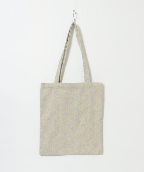 MOTO（モト）の「ジャガードトートバッグ（トートバッグ・レディース・グレー/ベージュ/イエロー/グレー系1/ブラック/バイオレット/ブルー/ブラウン・ONE SIZE）」の20枚目の写真