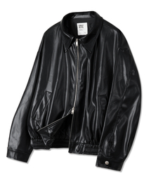 GRAYBLVD（グレイブラバット）の「アレックスレザージャケット GKCJK64 (ブラック)（ライダースジャケット）」